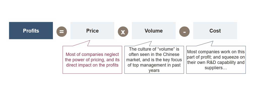 china pricing methodology