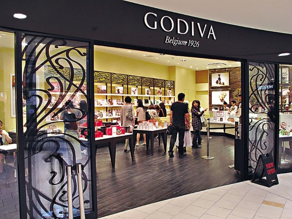 Godiva Store in Shanghai