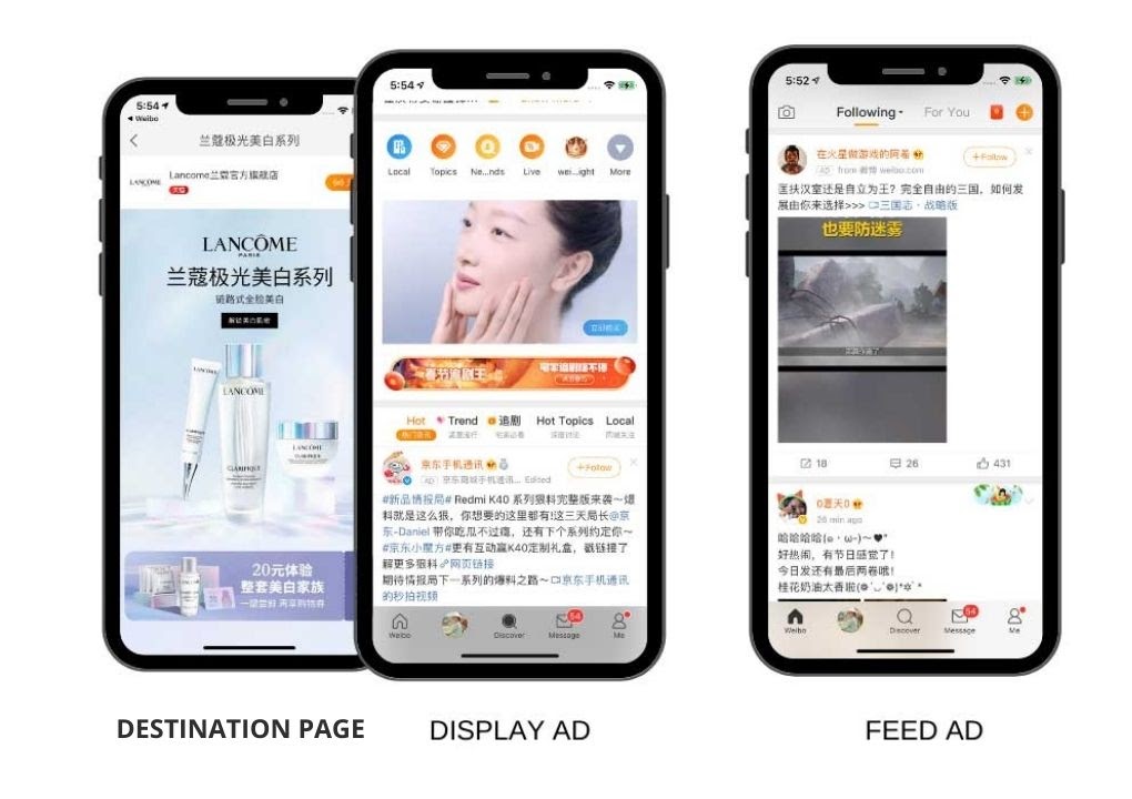 Chinese Social Media - Weibo Paid Ads