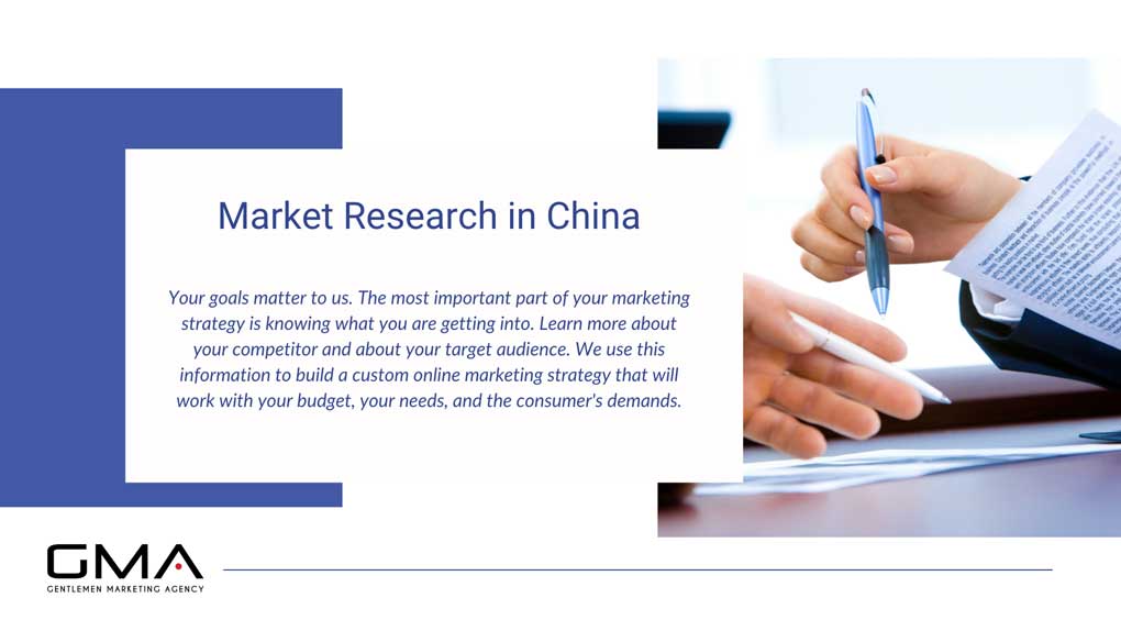 MARKET RESEARCH IN CHINA WHAT GMA DOES FOR YOU