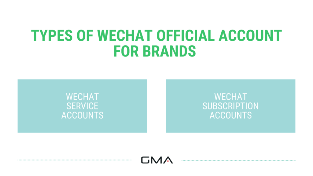 WeChat Official Account: Types of Wechat Business Accounts