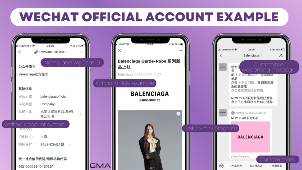 Chinese social media: WeChat Official Account